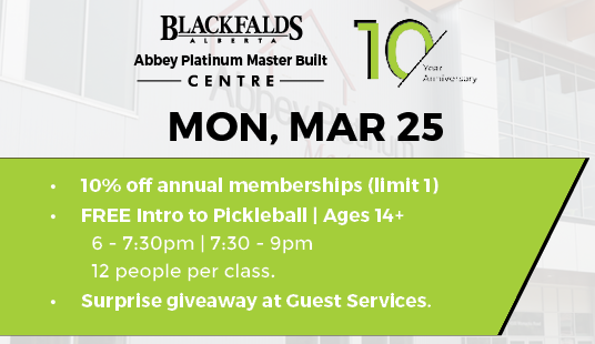 Abbey Centre - Cheers to 10 Years