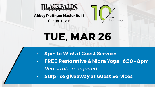 Abbey Centre - Cheers to 10 Years