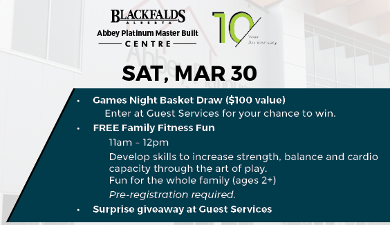 Abbey Centre - Cheers to 10 Years